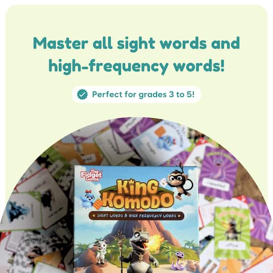 The Fidget Game King Komodo Educational Game Set